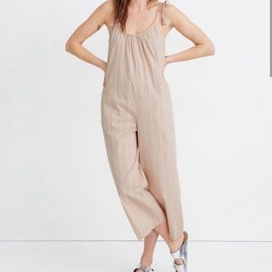 NEW Madewell Tie-Strap Cover-Up Jumpsuit